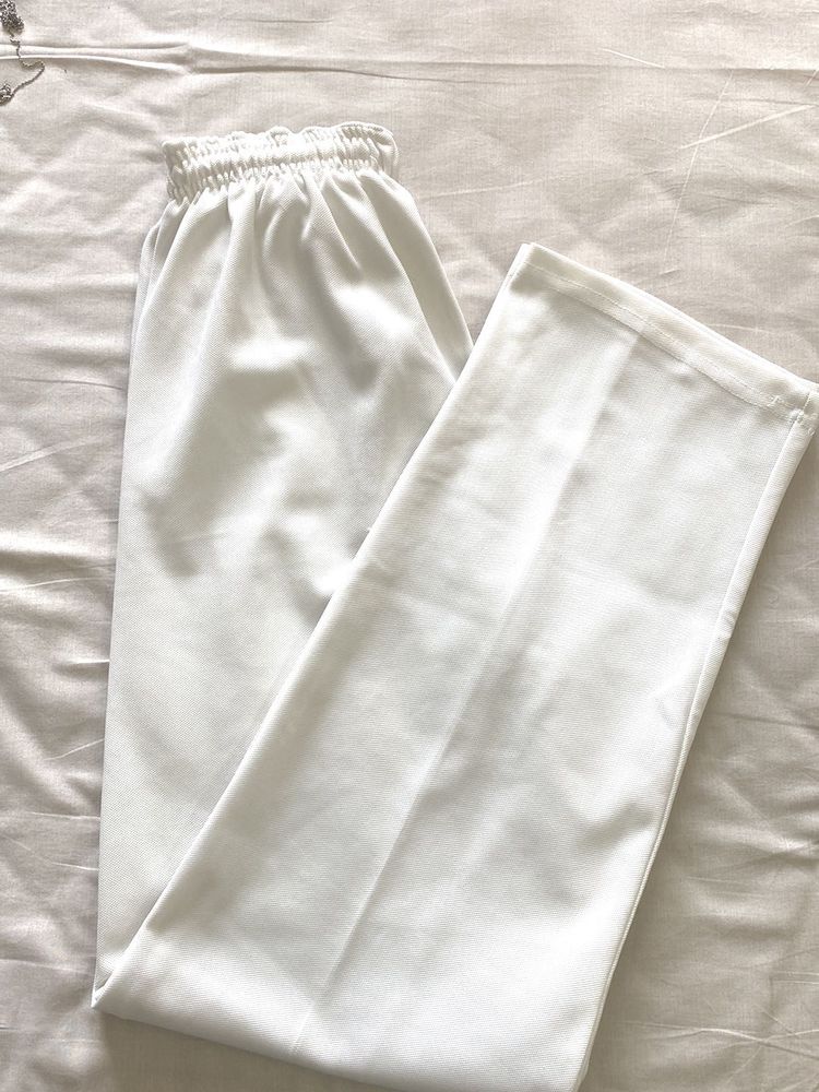 Sportswear White Pants For Women