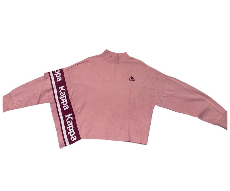 Kappa Cropped Long Sleeve Top