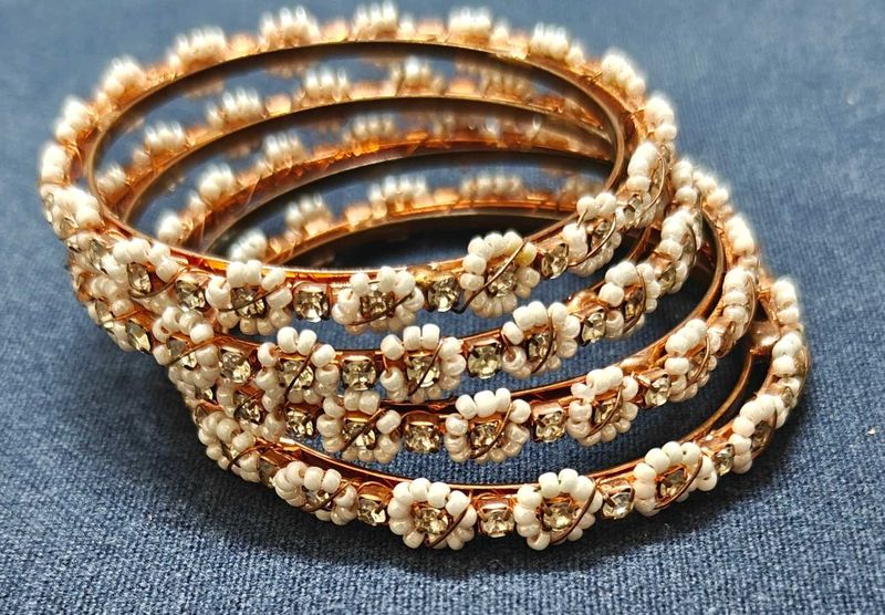 pearl Bangle Set