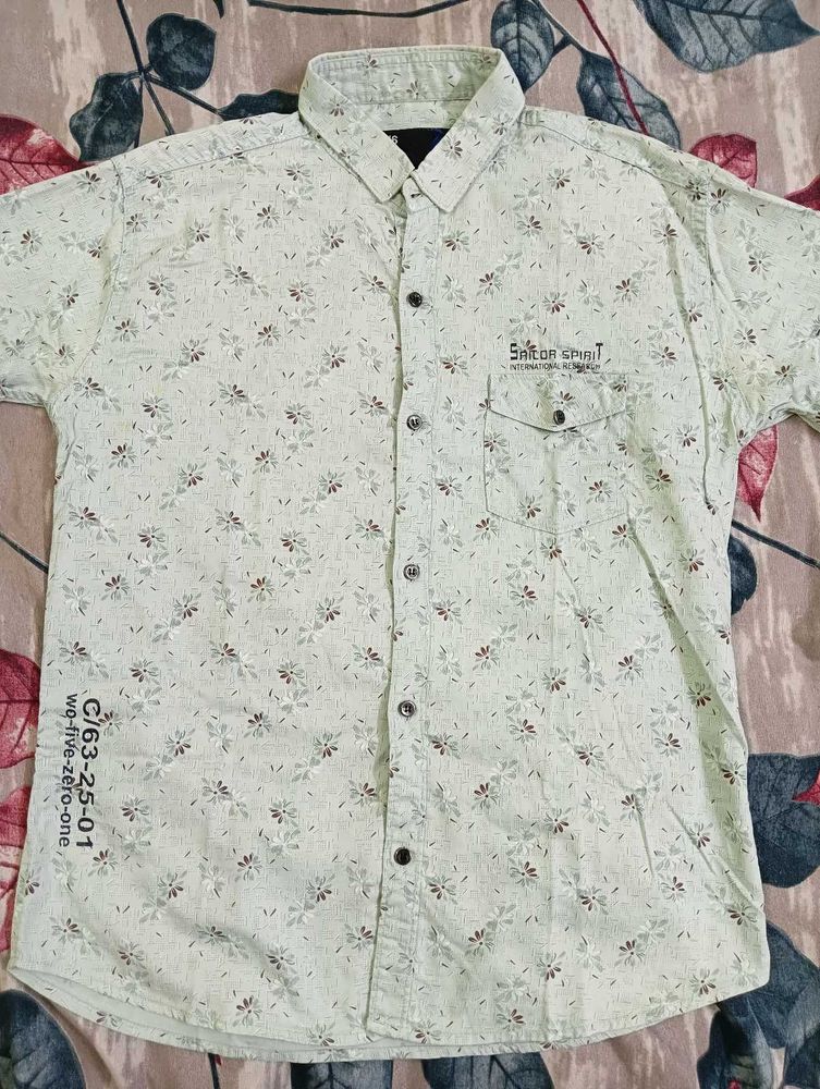 Floral Print Shirt