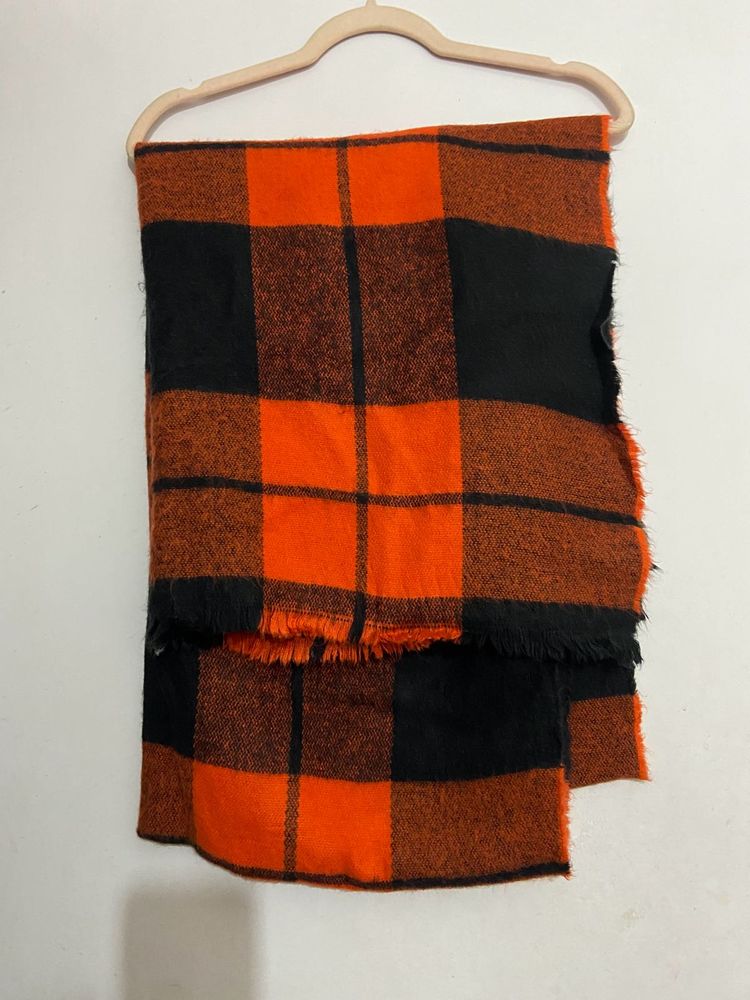 ZARA Accessories Colorblocked Winter Scarf/Stole