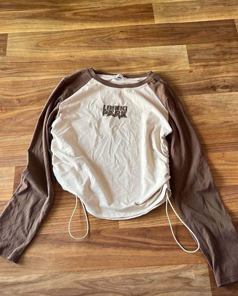 Crop Top With Full Sleeves