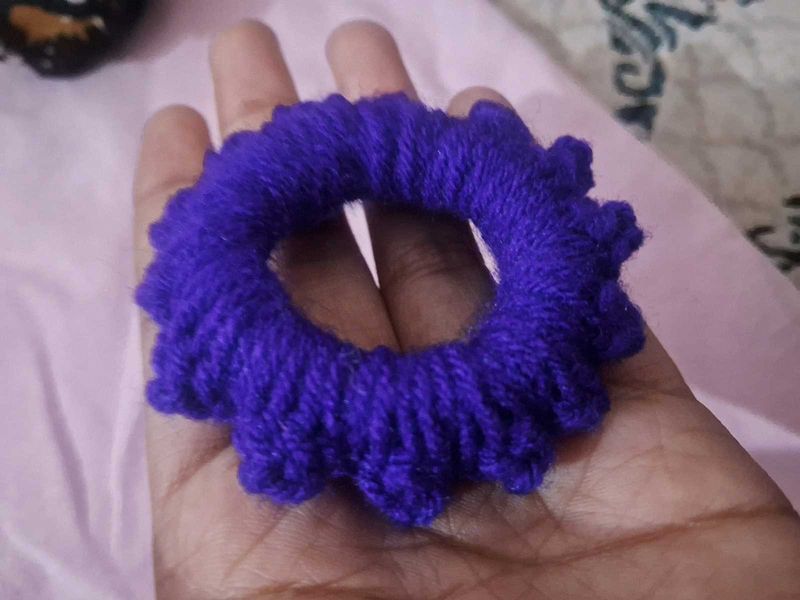 Purple Hair Tie