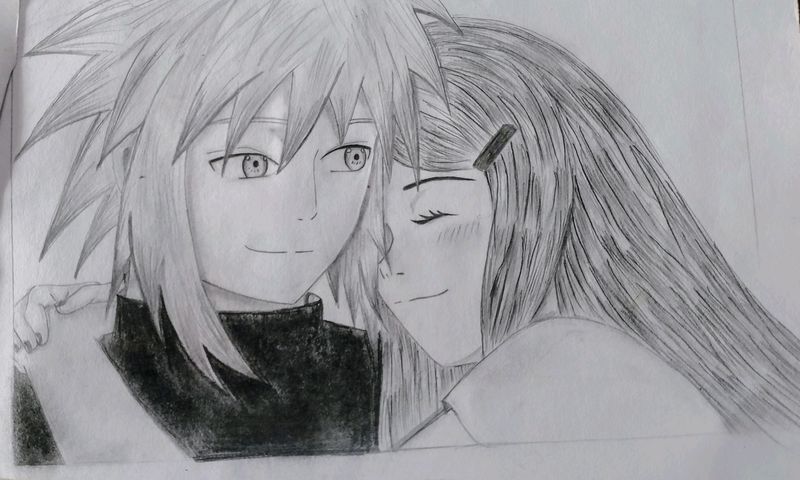 Minato and Kushina fanart