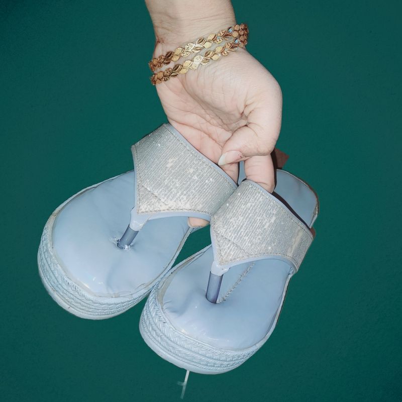 Glittery Smooth Sandal