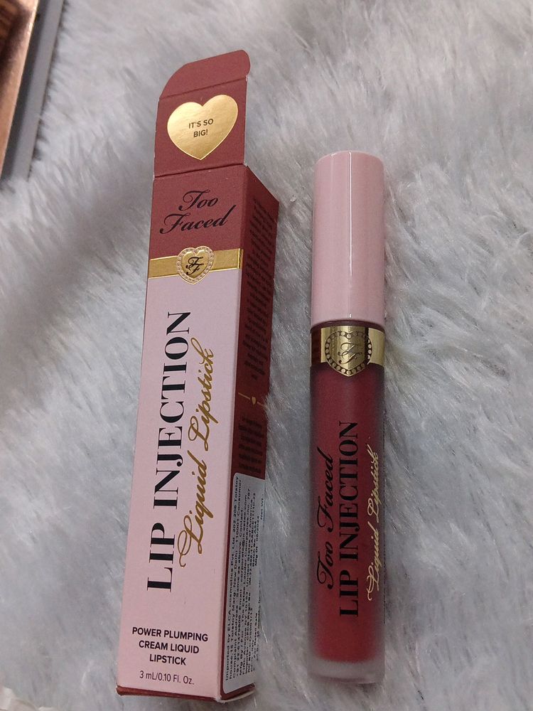 Too Faced Liquid Lipstick Injection Its Su Big