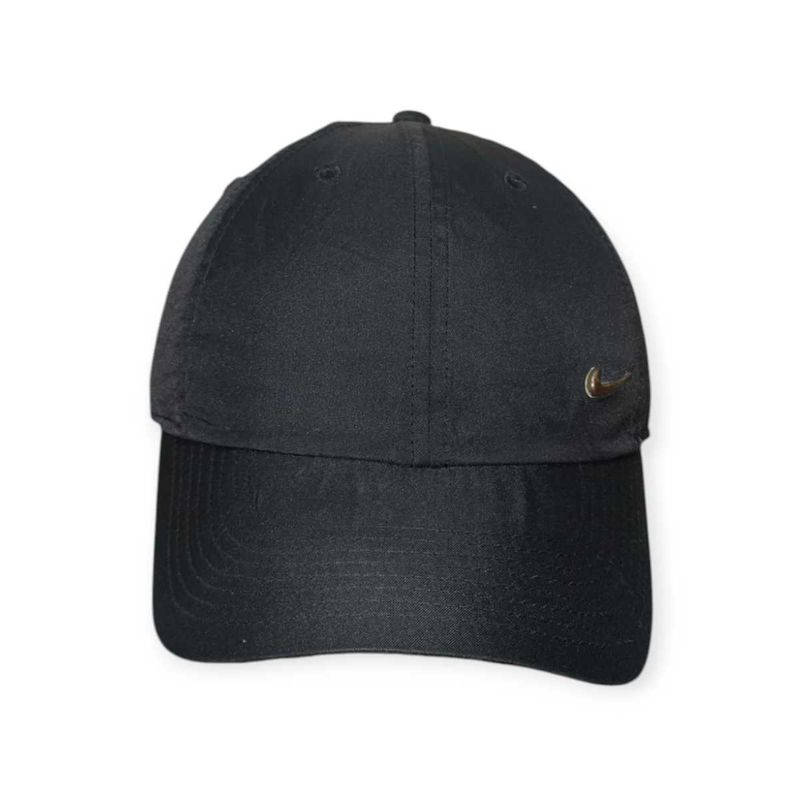 Nike Unisex Black NSW H86 Metal Swoosh Solid Cap