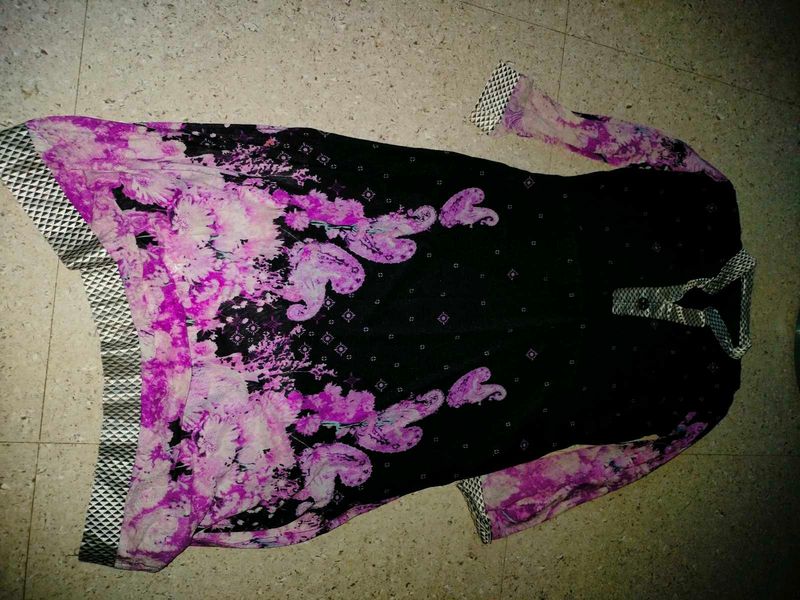 Floral Print Kurta