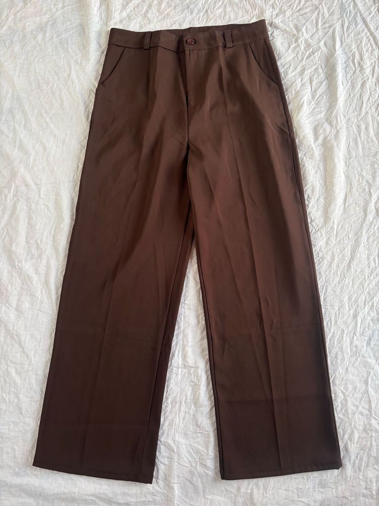 Korean Brown Trousers