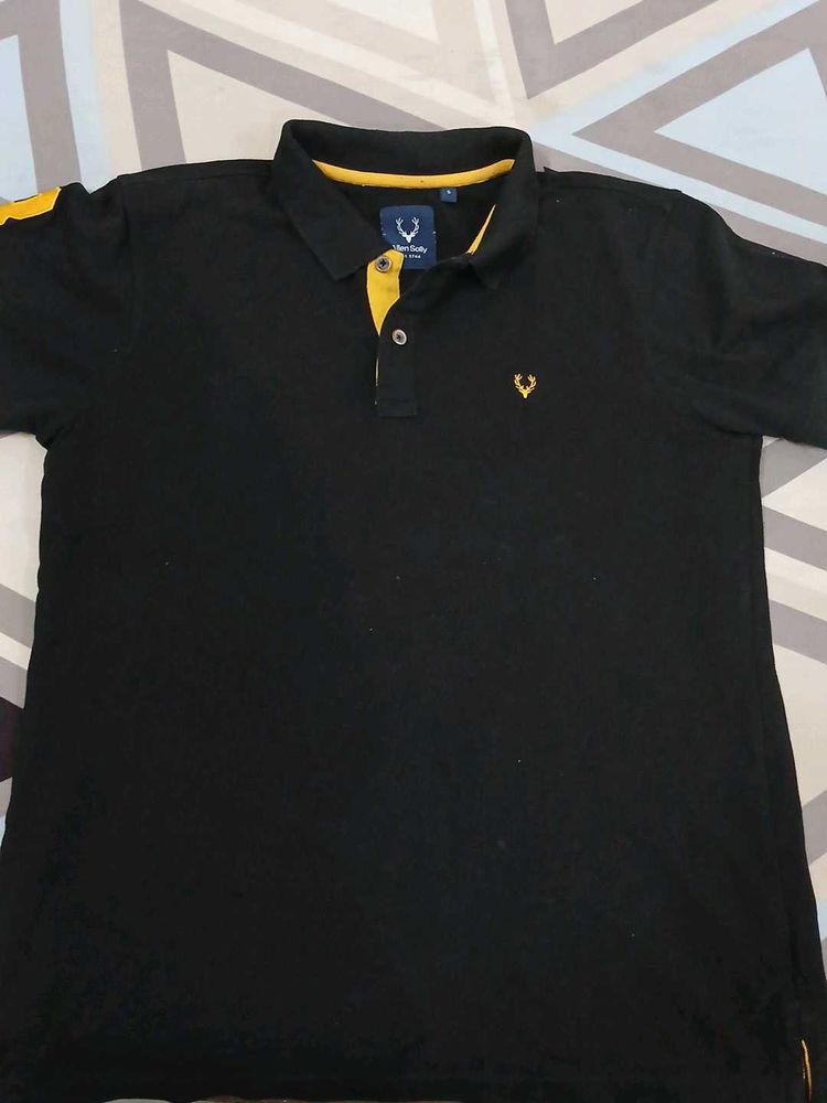 Next Slatky Black Polo Shirt
