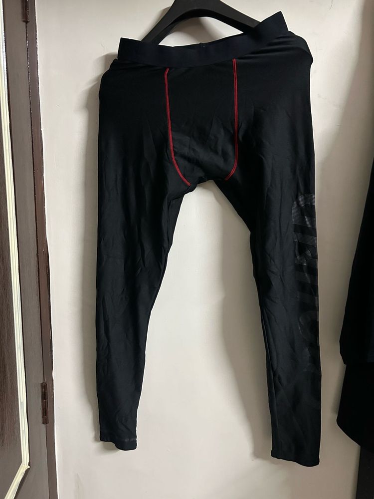 Men&#39;s Black Athletic Leggings