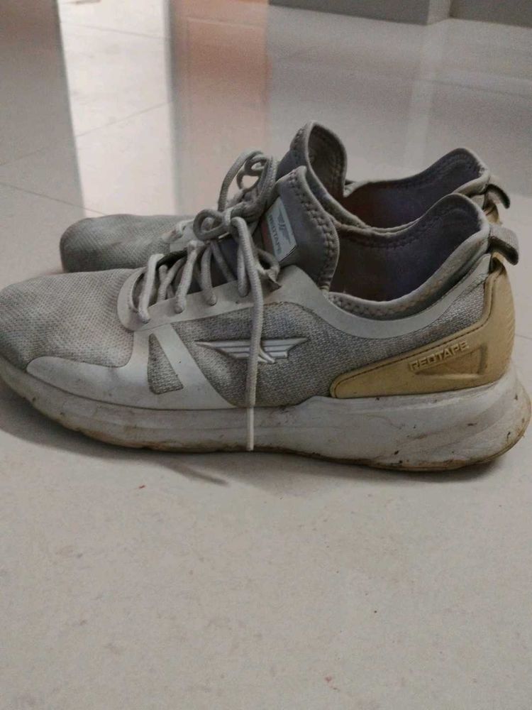 Red Tape Grey Sports Shoes