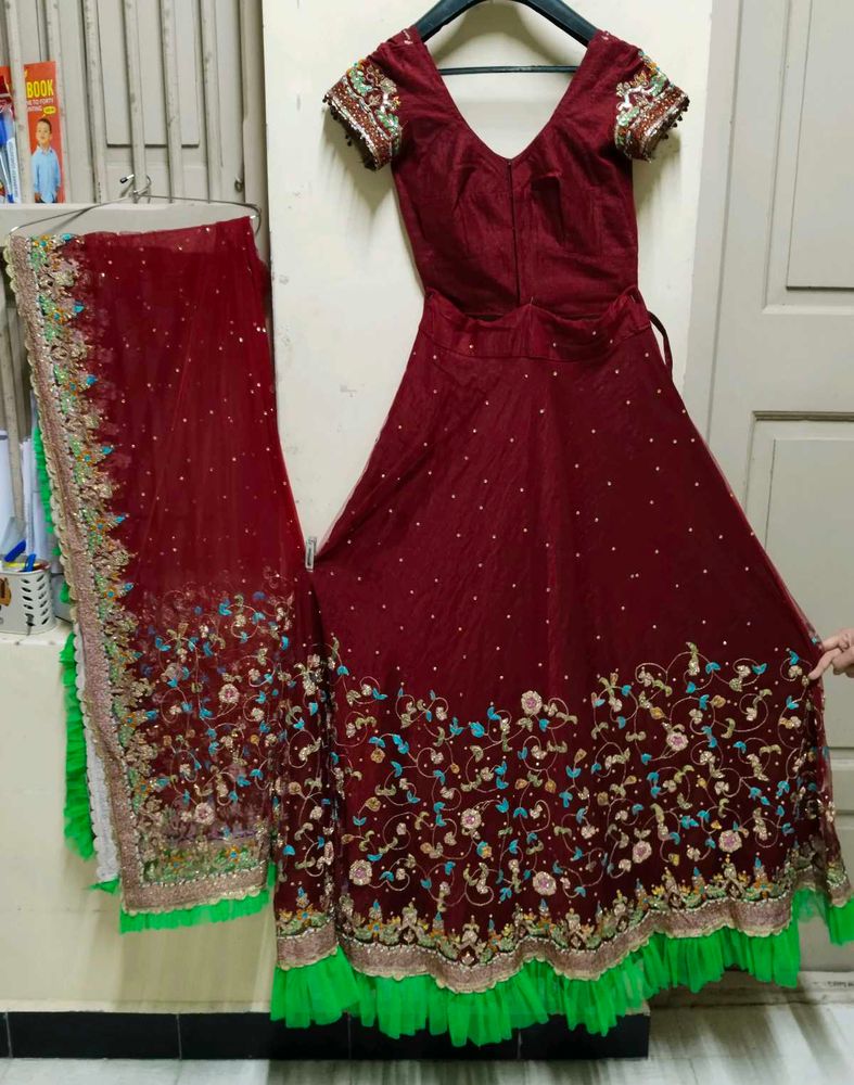 Elegant Lehenga Choli Set 10/10😍🥰❤️