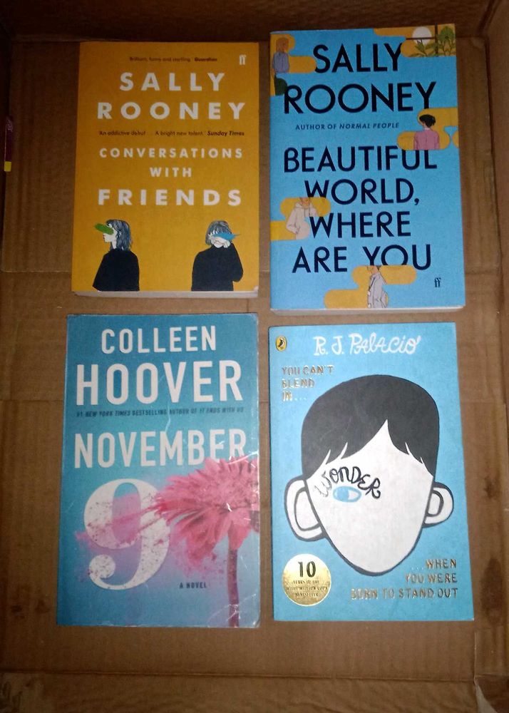 COMBO OF 4 BOOKS ⭐