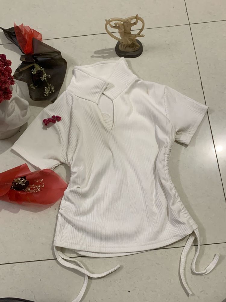 White Cotton Top