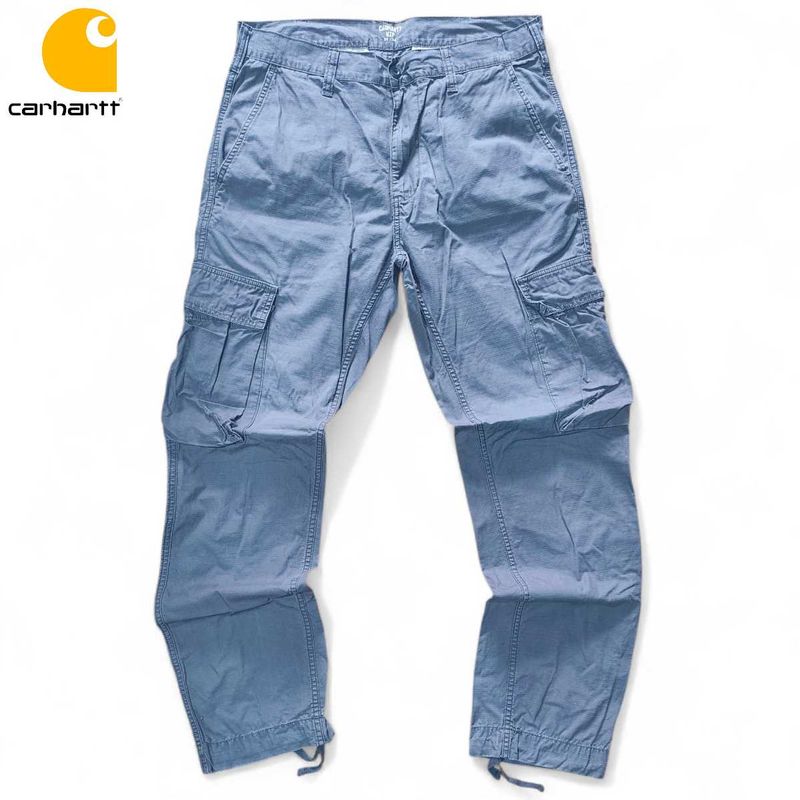 Carhartt WIP &#39;Slim Lear&#39; Ripstop Cargo | Grey