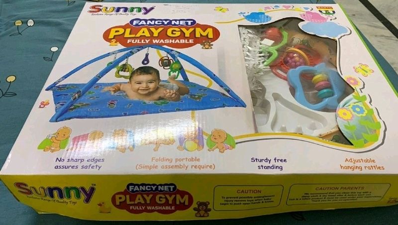 Premium Bedding Set Play Gym wid Mosquito Net