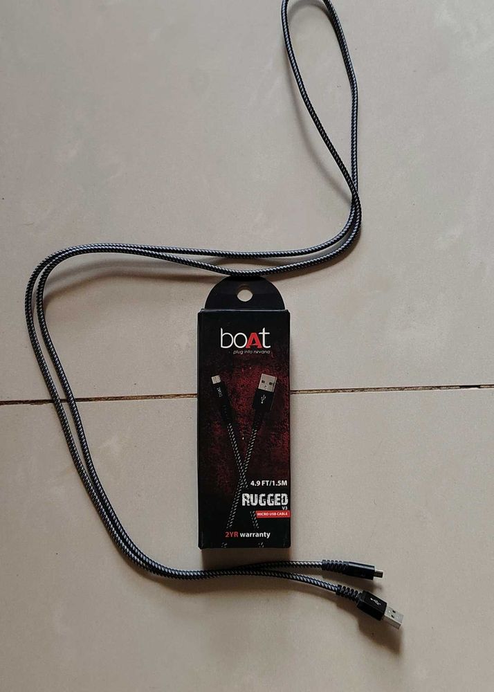 Boat Type A Micro USB Cable 1.5m