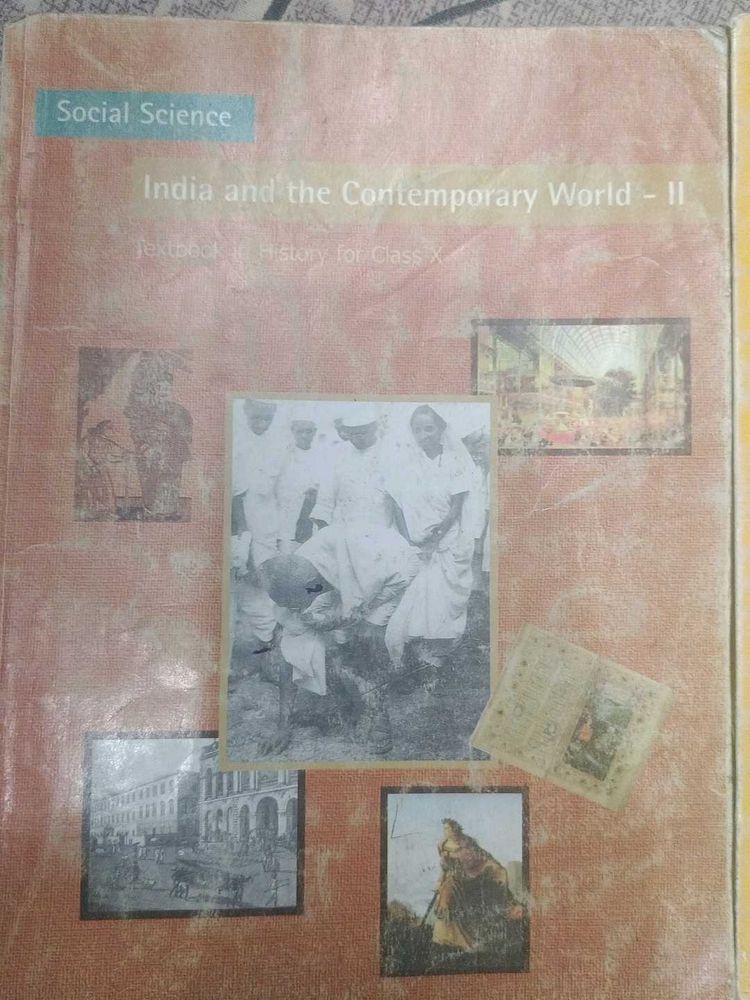 Class X History Textbook - India &amp; the World