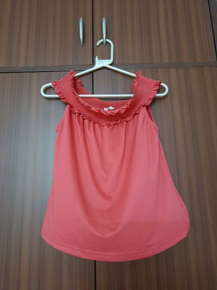 Off Shoulder Pink AND Top