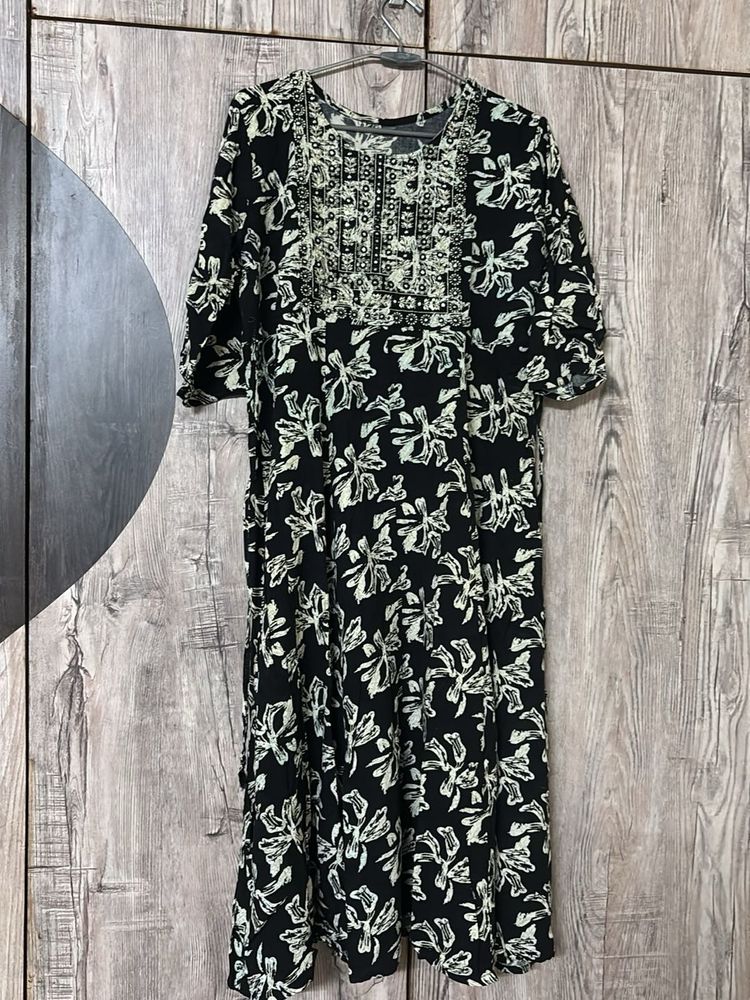 Black Kurta