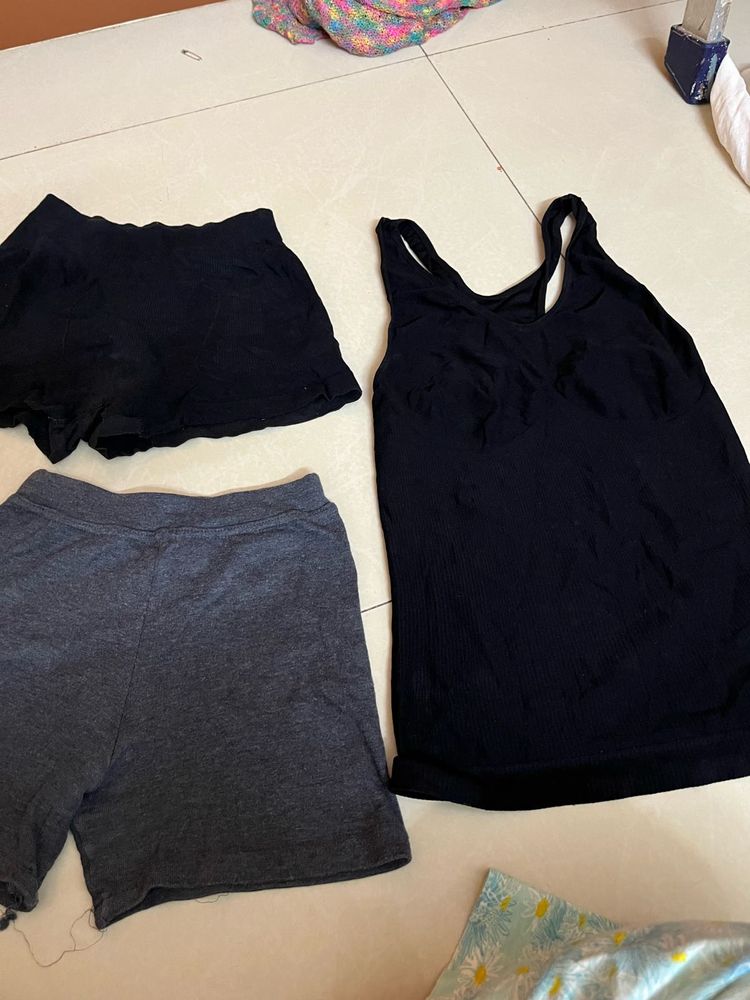 Slip And Shorts Combo