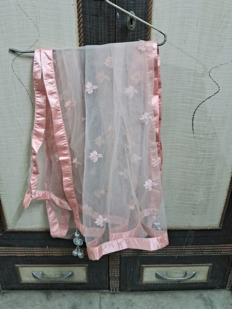Beautiful embroidery Net Duptta