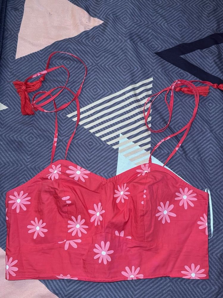 Floral Crop Top