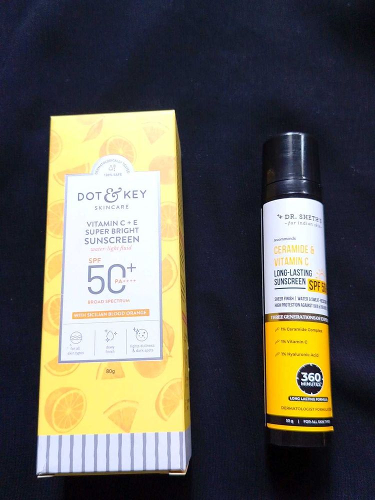 2 Sunscreens