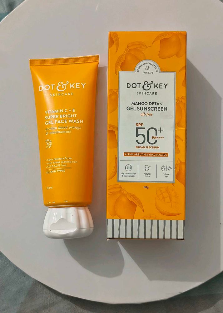 100% New Sealed Sunscreen+ Face Wash