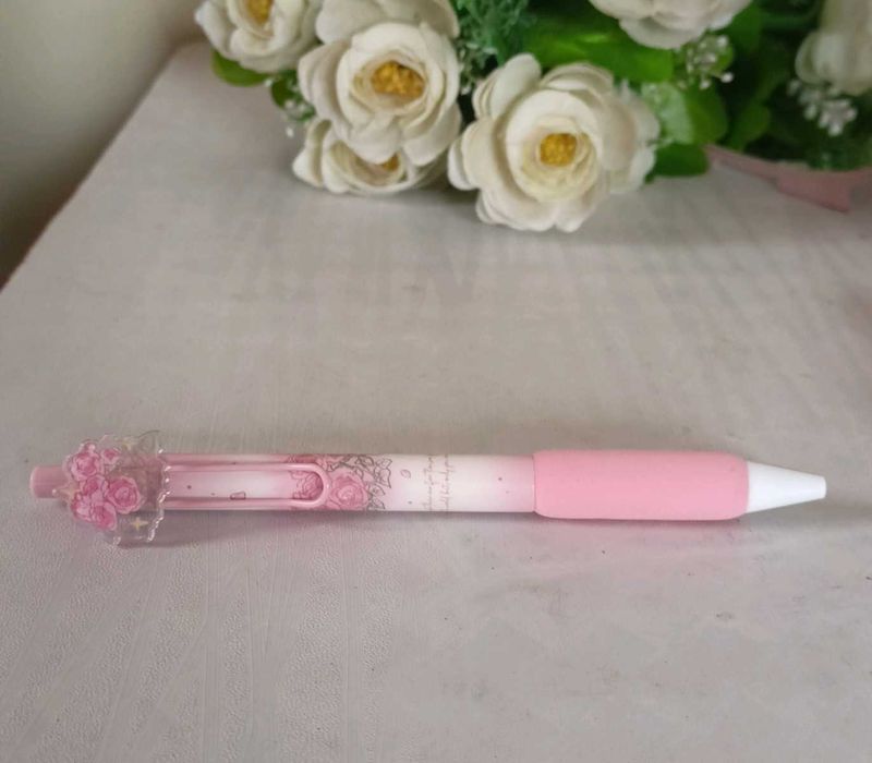 Cute Aesthetic Floral Pen