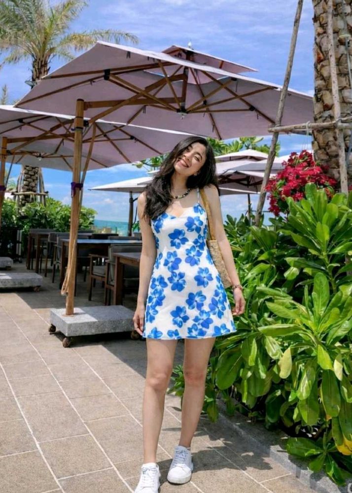 Blue Floral Sundress💙