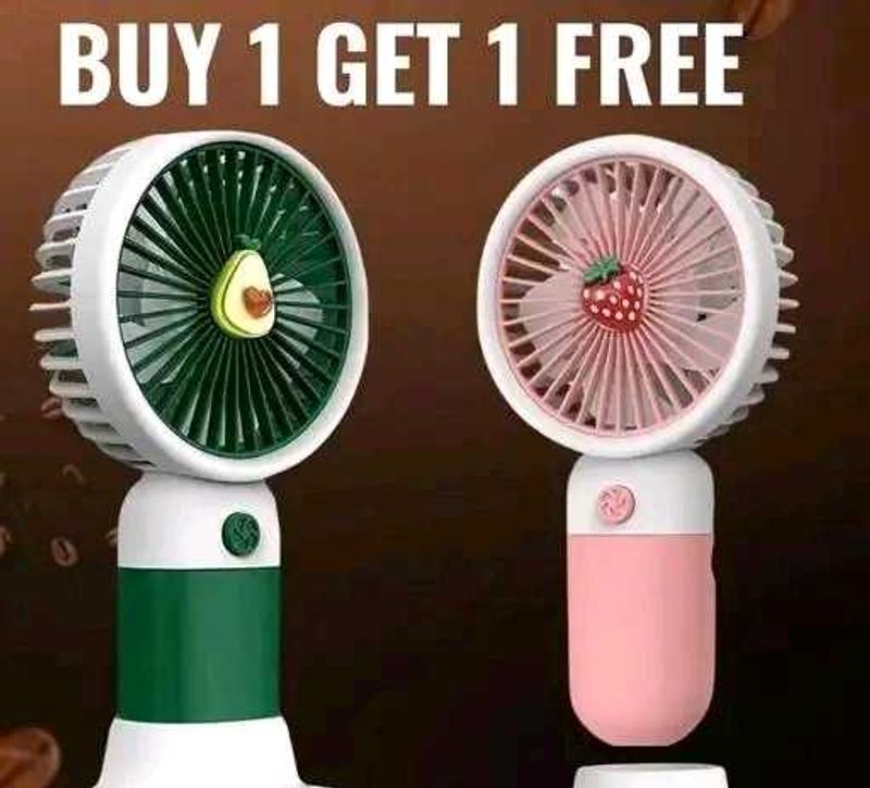 PACK OF 2 USB REAVCHARGEAVLE FAN