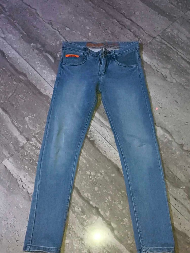 Stylish Blue Denim Jeans