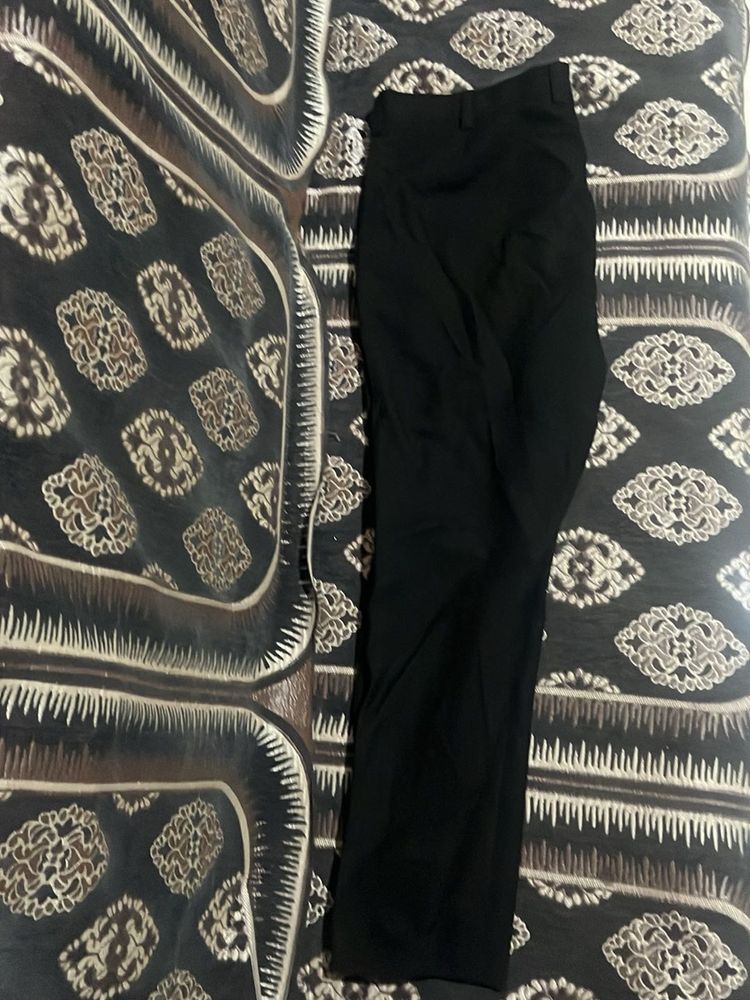 Black Straight Leg Pants
