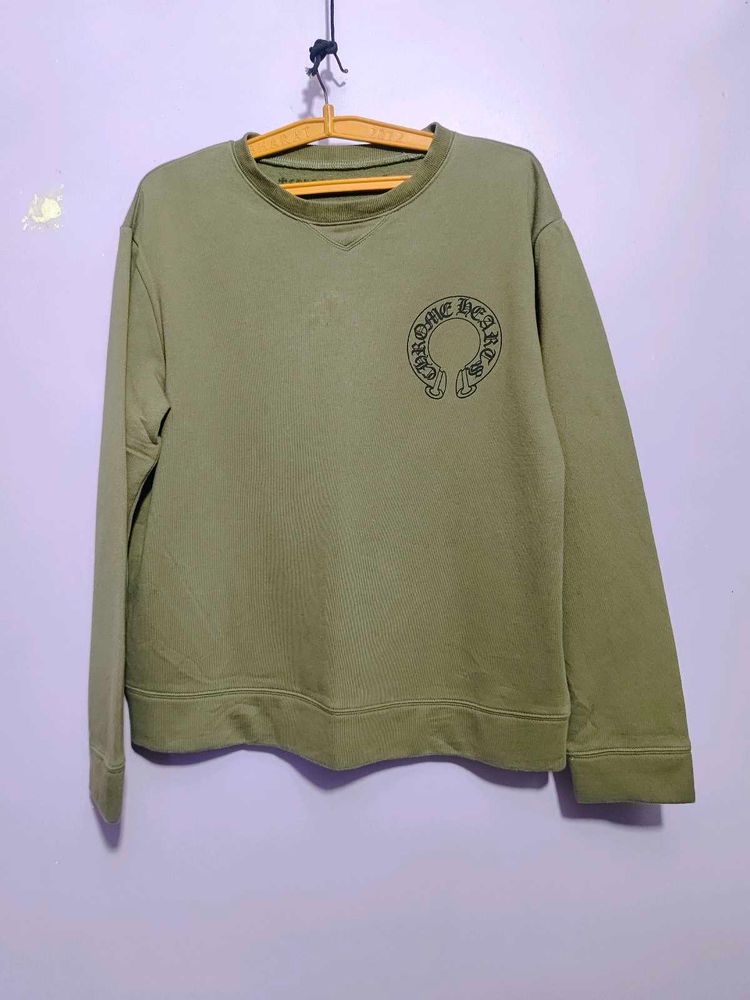 Chrome Hearts Vintage Green Sweatshirt