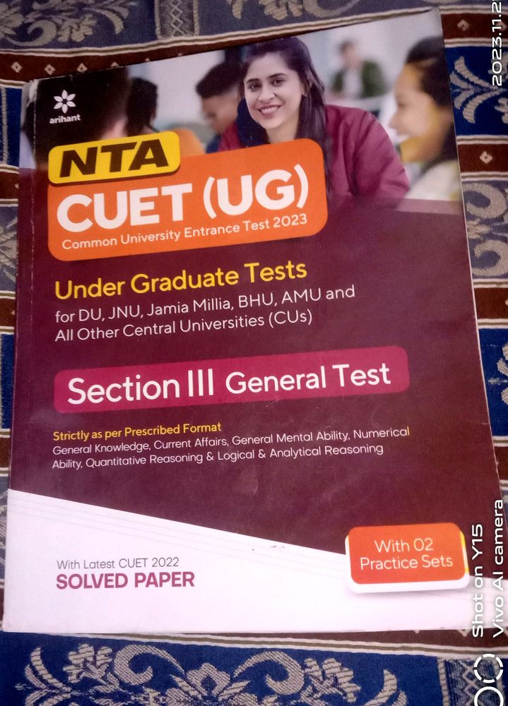 Arihant Cuet (UG) General Test Preparation Book
