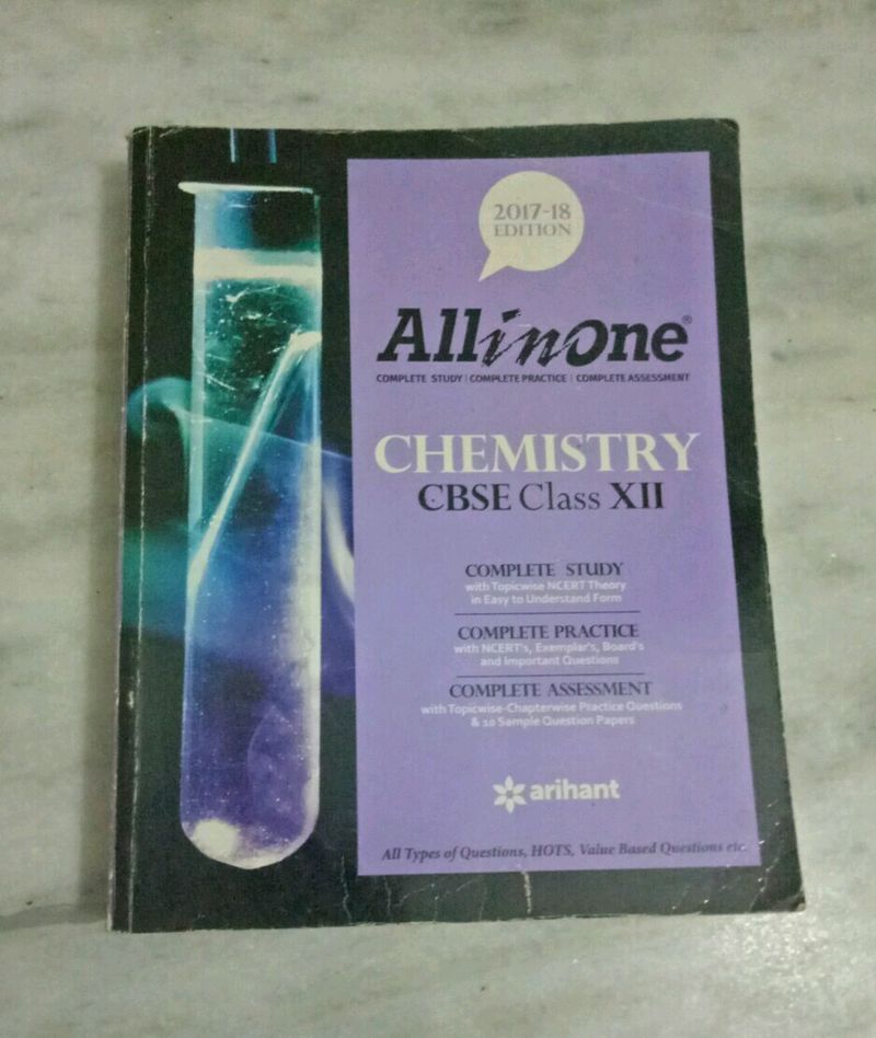Arihant All In One Chemistry Cbse Class 12