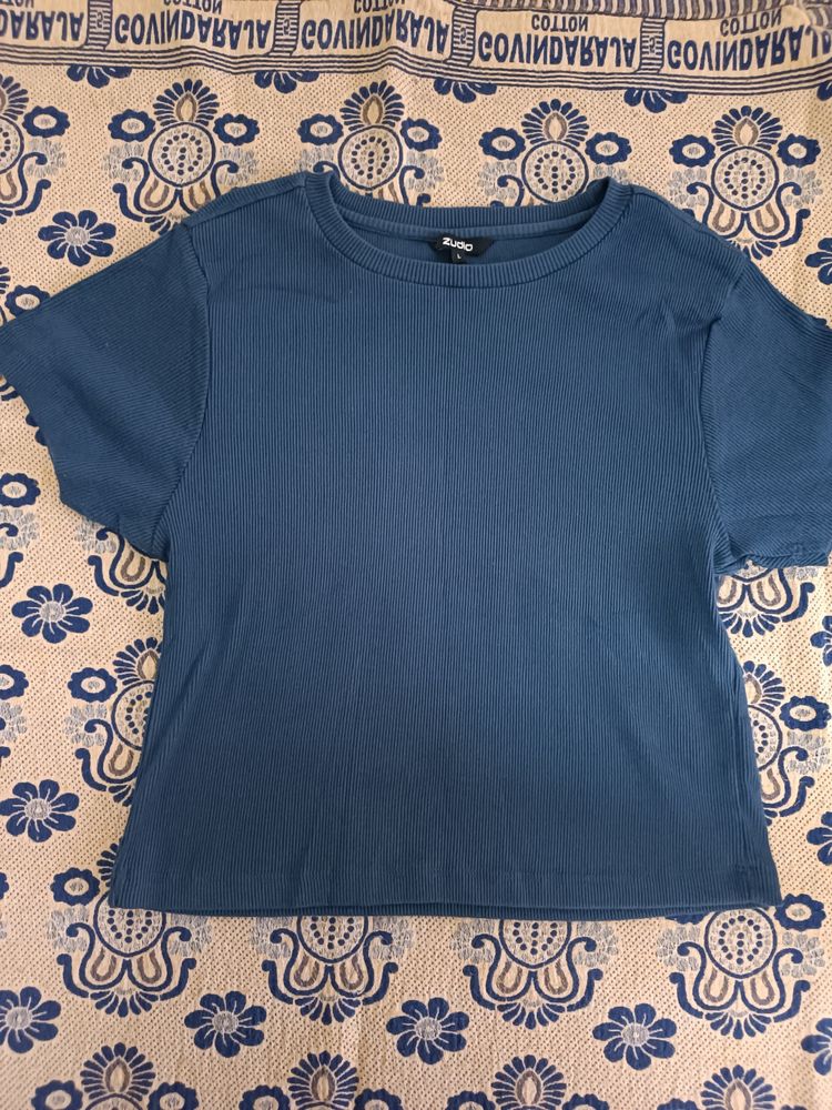 Zudio Ribbed T-shirt