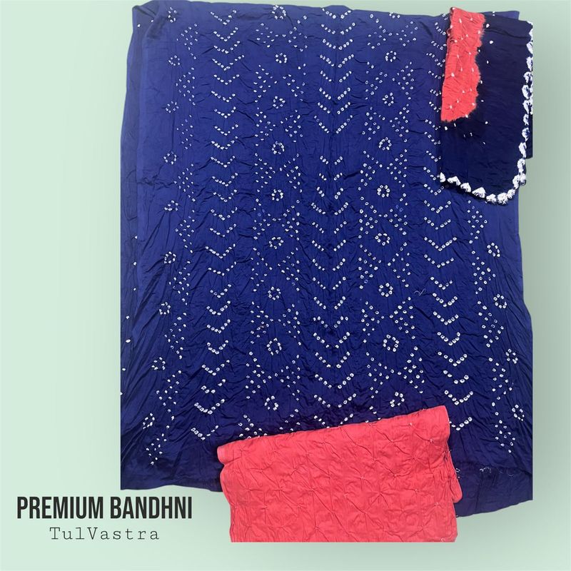 Bandhani Dress Material