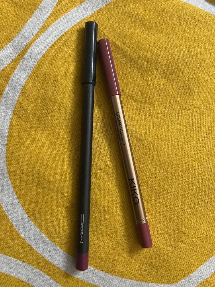 MAC &amp; KIKO Lip Liner Duo