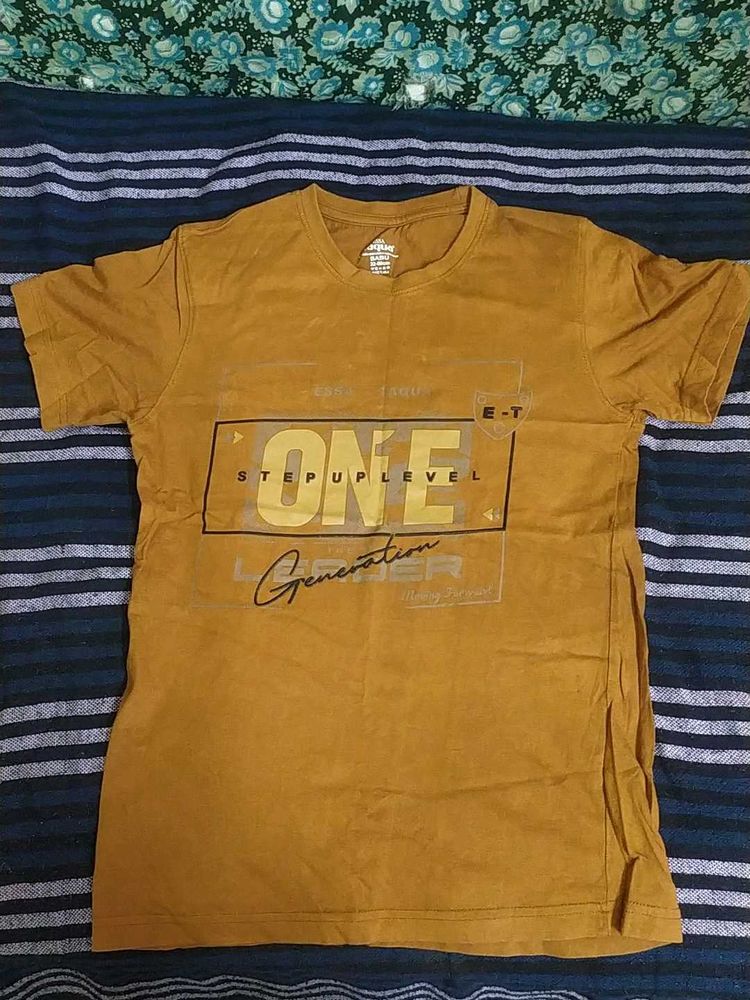Stylish Mustard T-Shirt