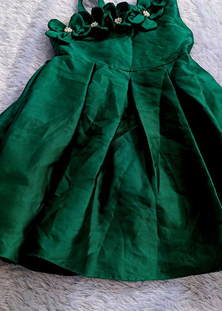 Beautiful Imported Green Dress