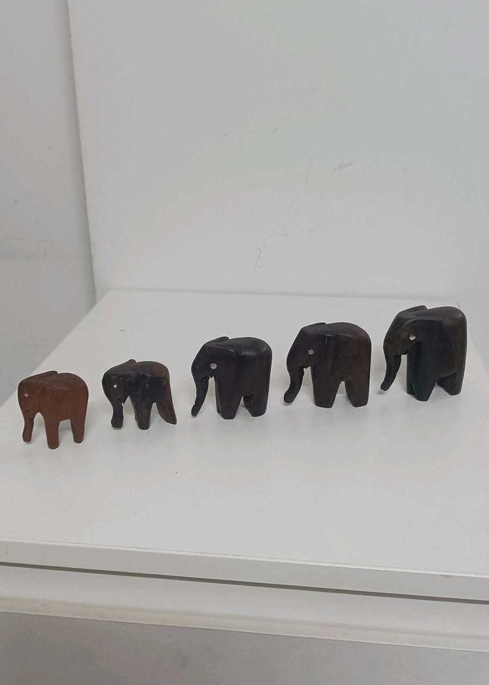 Elephant Family Figurine