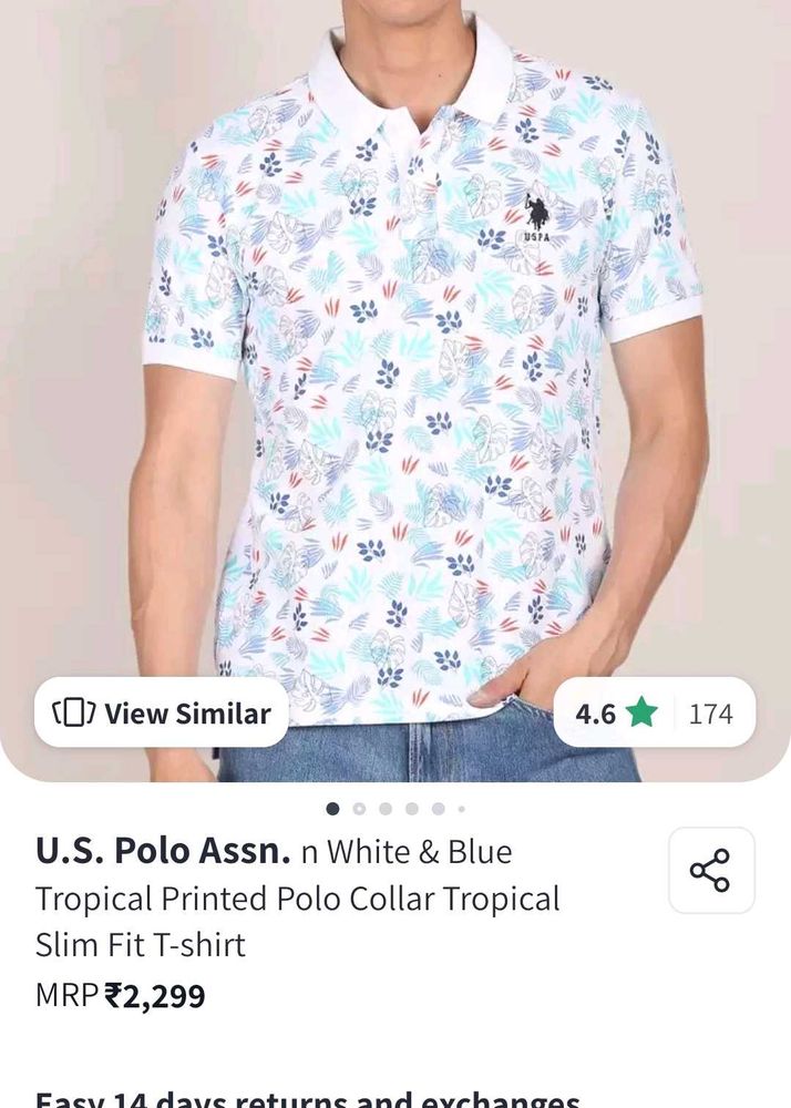 🏝️OG US POLO ASSN. COLAR TSHIRT