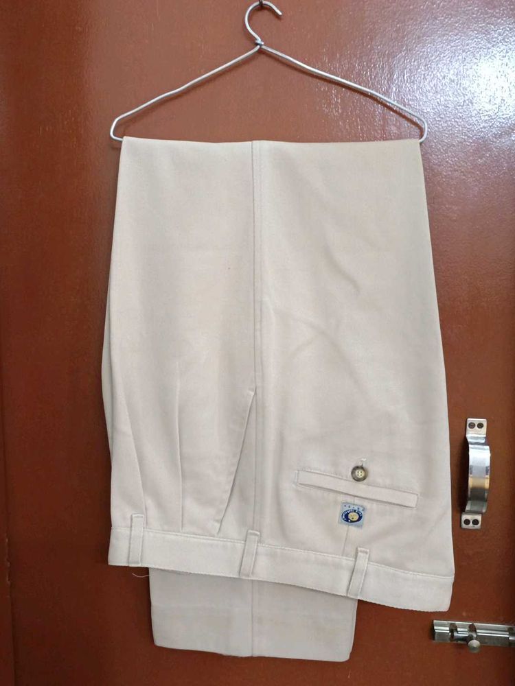 Cotton Beige Color Pant