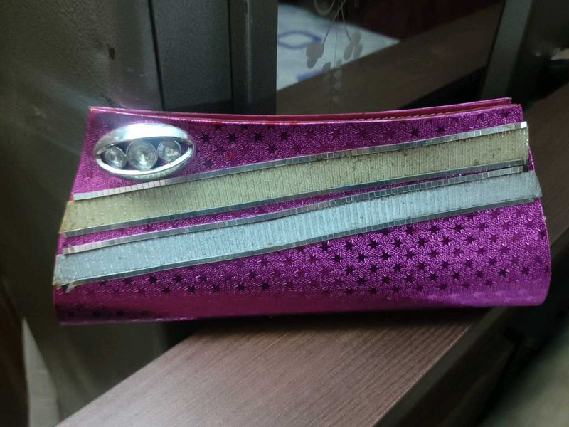 pink clutch