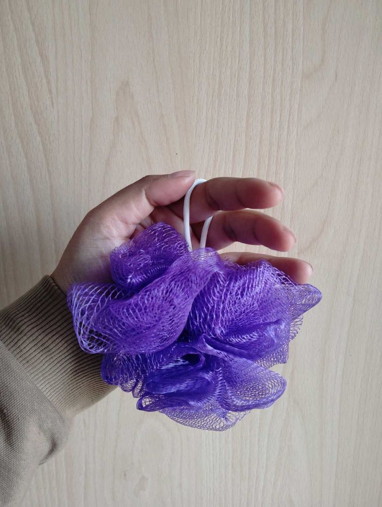 Purple Bath Loofah