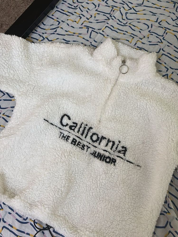 Cozy White Pullover