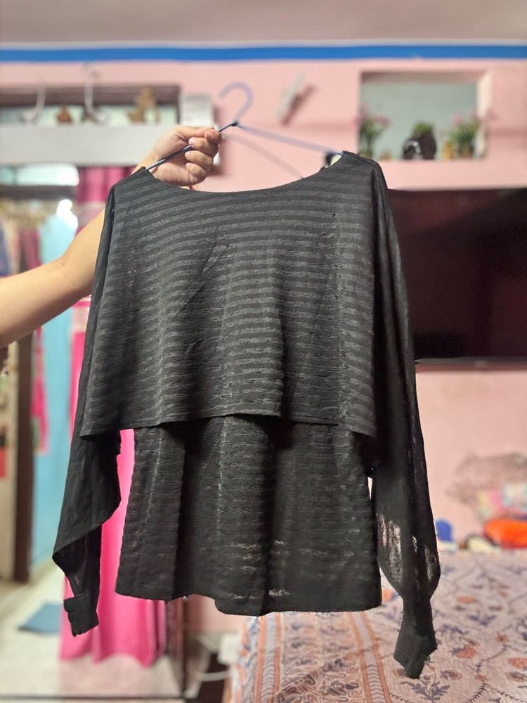 Striped Layered Top